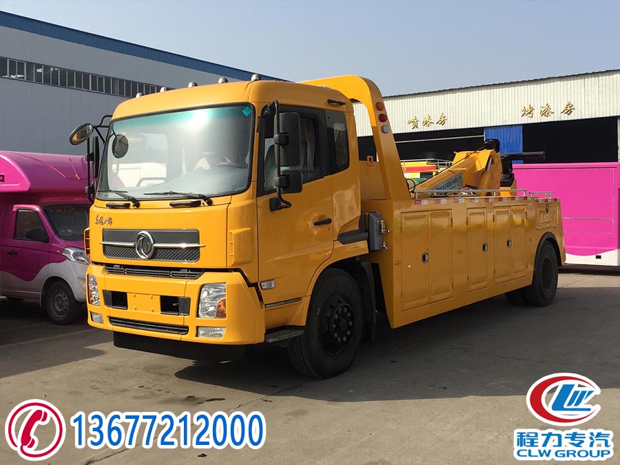 東風(fēng)天錦拖吊聯(lián)體清障車