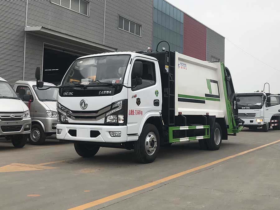 國六東風(fēng)6方壓縮垃圾車