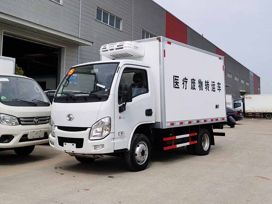 國6上汽躍進(jìn)醫(yī)療廢物轉(zhuǎn)運(yùn)車