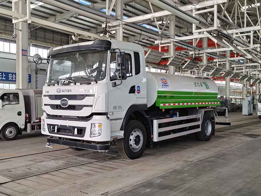 10方比亞迪T8純電動(dòng)灑水車(chē)