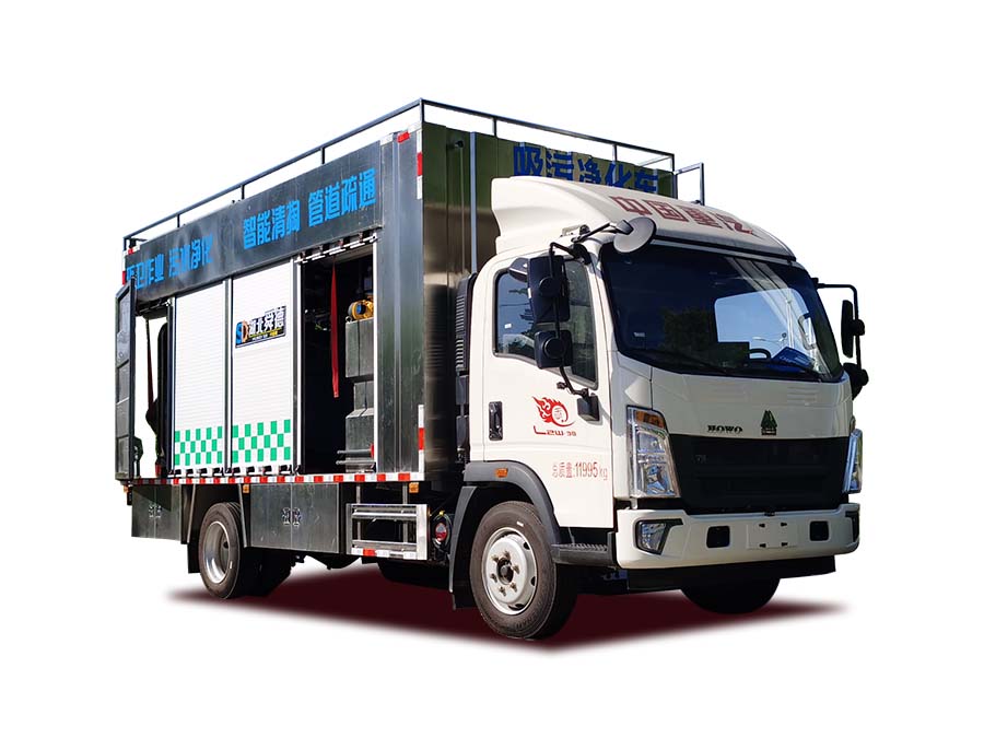 國(guó)6重汽豪沃吸污凈化車(chē)